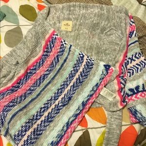 Hollister cardigan.