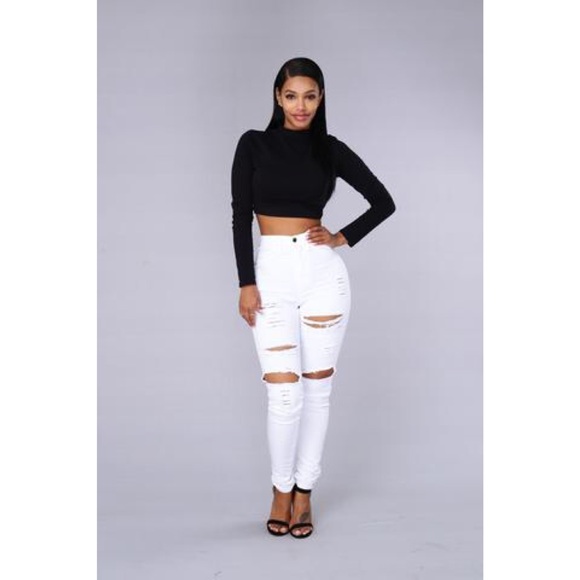 Fashion Nova Denim - "Bleached jeans"