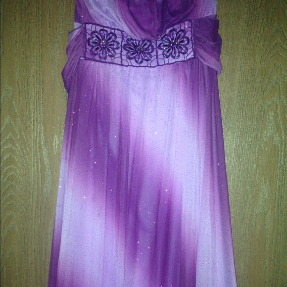 Sparkly Purple Dress(: - Picture 1 of 2