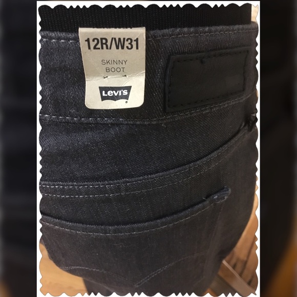 Levi's Skinny Boot jeans in Grey