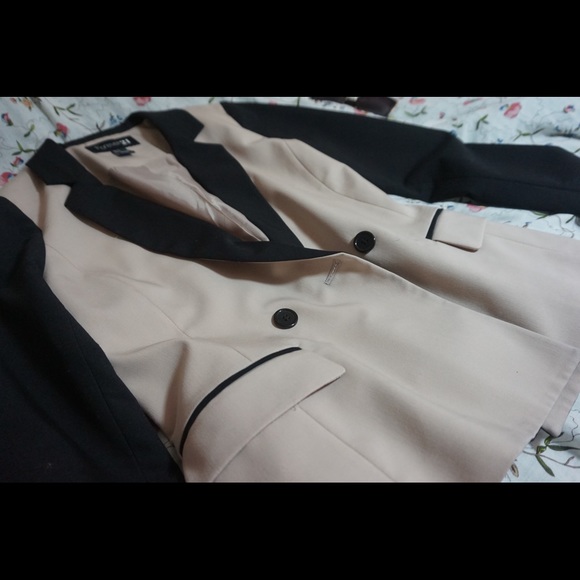 Color blocked, blazer - Picture 1 of 2