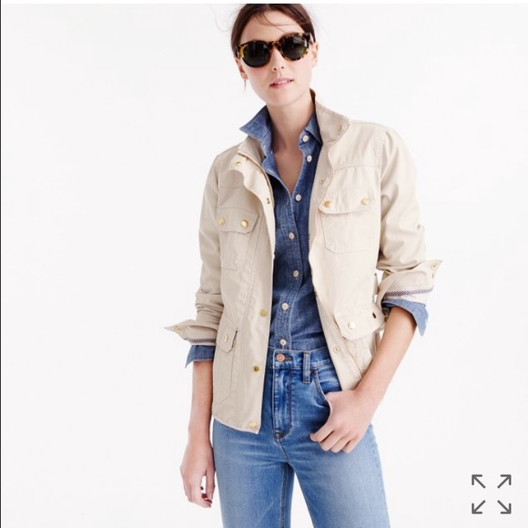 J. Crew Downtown Field Jacket Black
