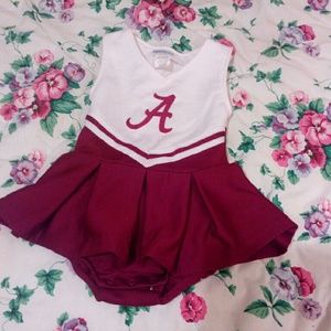 Alabama baby cheer leader dress