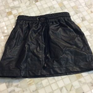 Lf leather skirt