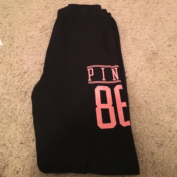 PINK sweatpants!!