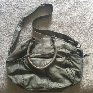 Free People. Leather Messenger Bag. Purse.