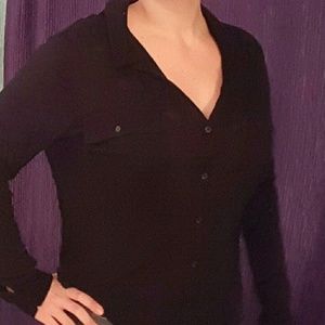Old Navy Black Blouse