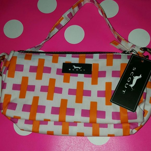 Scout wristlet purse multicolor