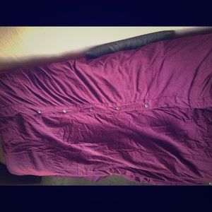 Feather goose down comforter. Twin.