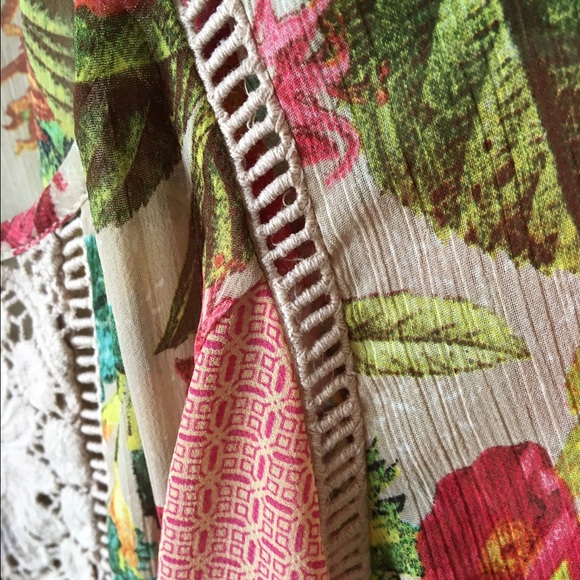 Anthropologie Meadow Rue Roselle Peasant Top, XS - Picture 4 of 4