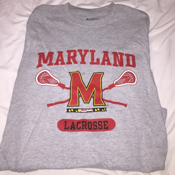 Maryland Long Sleeve Lacrosse Tee
