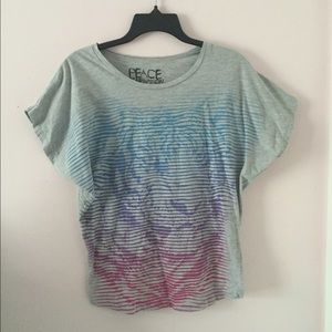 Peace Generation | tiger print top