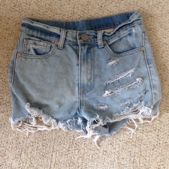UNIF denim shorts