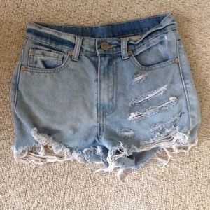 UNIF denim shorts