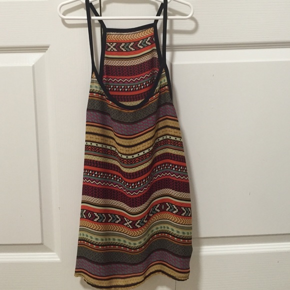 Chevron Pattern Shirt Womens