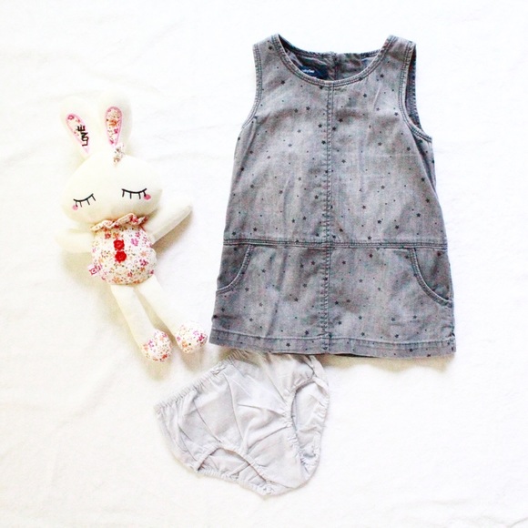 Baby Gap toddler girls dress set 18-24M