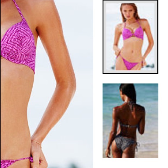 Victoria's Secret Bombshell Push Up Swim Top - Picture 3 of 4