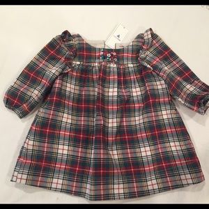 Baby Gap Plaid Christmas Dress