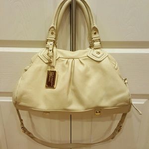 Marc Jacobs Ivory Leather Satchel Marc Jacobs Ivory Leather Satchel