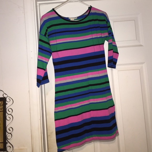 Striped maxi dress