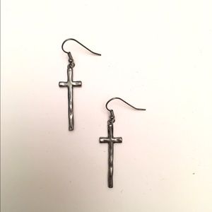 Forever 21 Cross Earring