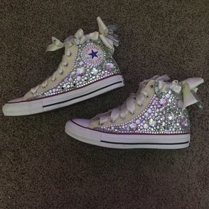 Blinged converse