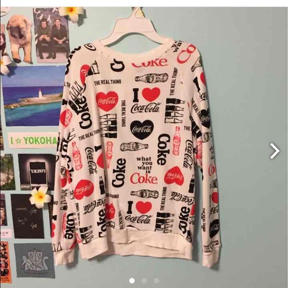 Coca Cola crewneck sweatshirt