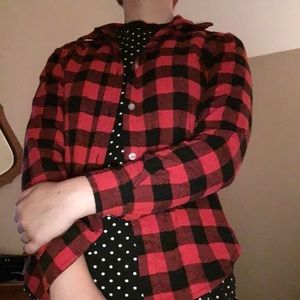 Red and black flannel
