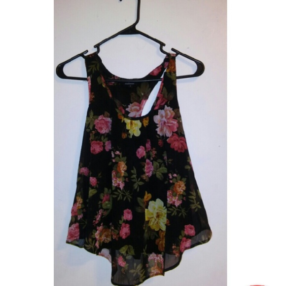 Flower Tank Top For Summer