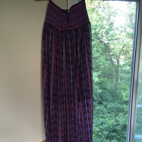 Strapless Maxi Dress