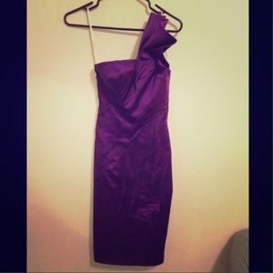 Karen Millen purple cocktail dress