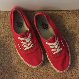Vans Shoes - Red vans Vans Shoes - Red vans