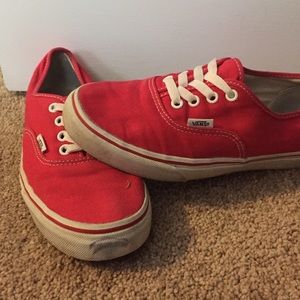 Vans Shoes - Red vans Vans Shoes - Red vans