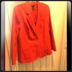 Red Blazer - PLUS SIZE