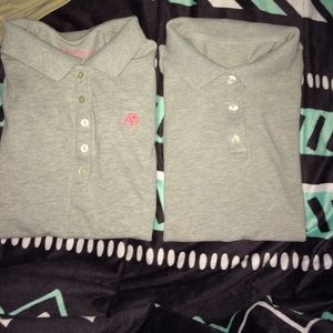 Gray school shirts sizes medium
