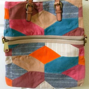 Fossil Explorer Foldover Tote