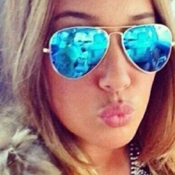 Blue aviators