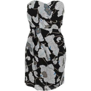 Tibi size 4 floral cocktail dress