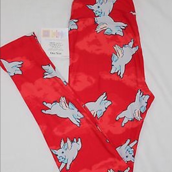 Lularoe OS Flying Pigs