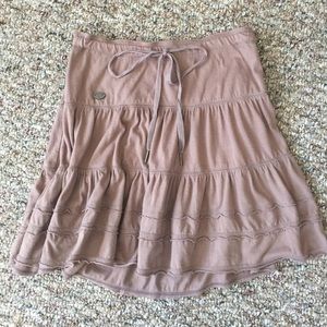 Soft brown skirt