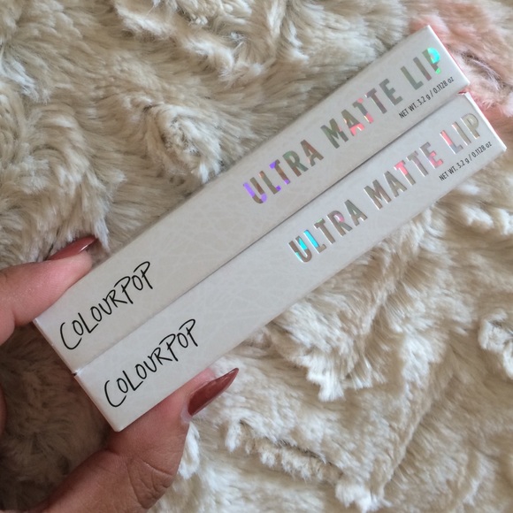 2 Colourpop matte lipsticks - Cheap Thrills & Trap