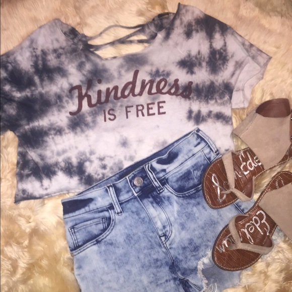 Tie dye crop top ✌🏻️✌🏻