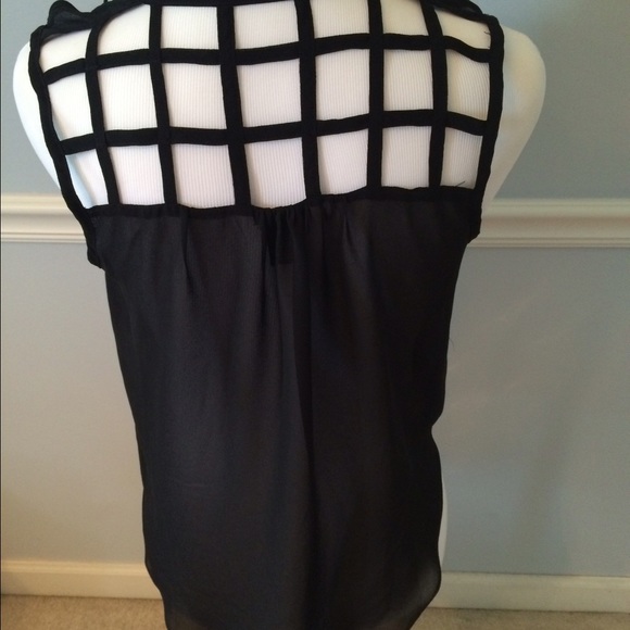 Black blouse Rue21 med - Picture 2 of 2