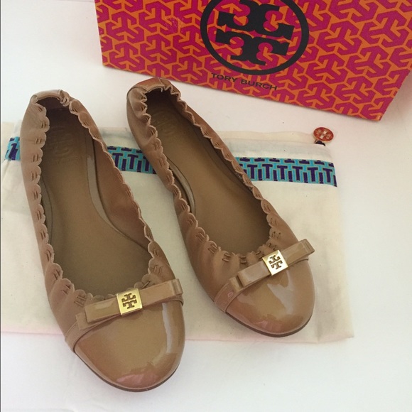 🎀Tory Burch Romy Ballet Flats sz.8.5🎀