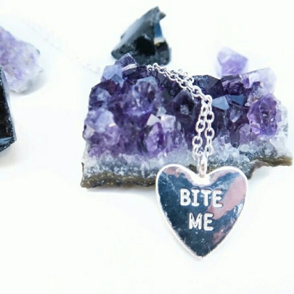 Bite Me necklace
