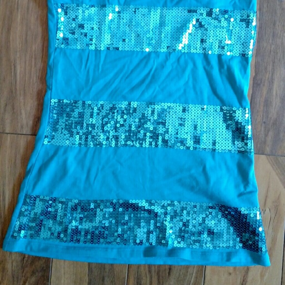Turquoise top - Picture 3 of 4
