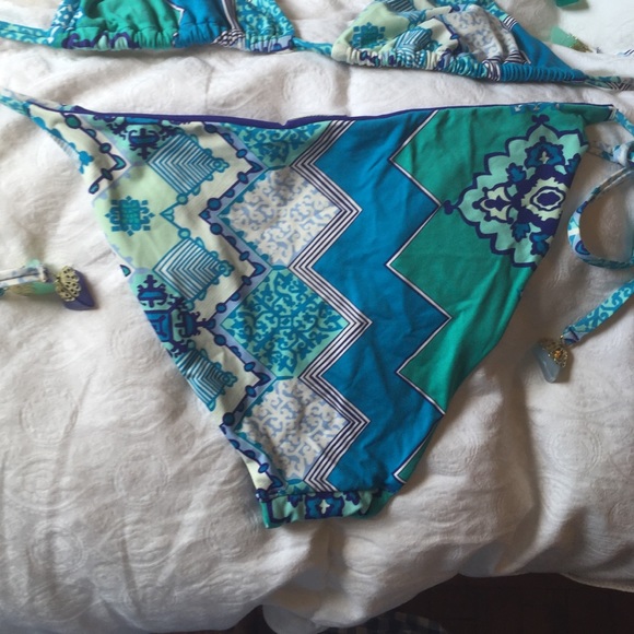 Becca String Bikini Top +Minimal Coverage Bottoms - image 2