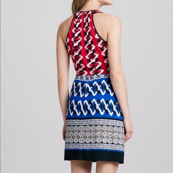 Laundry by Shelli Segal Mixed Print Jersey Dress 4 - Picture 2 of 4