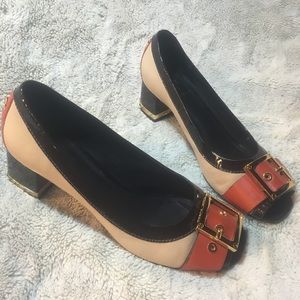 Tory Burch Peep Toe Pumps