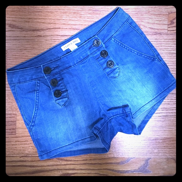 I Love -H81 Sailor style shorts Size 27